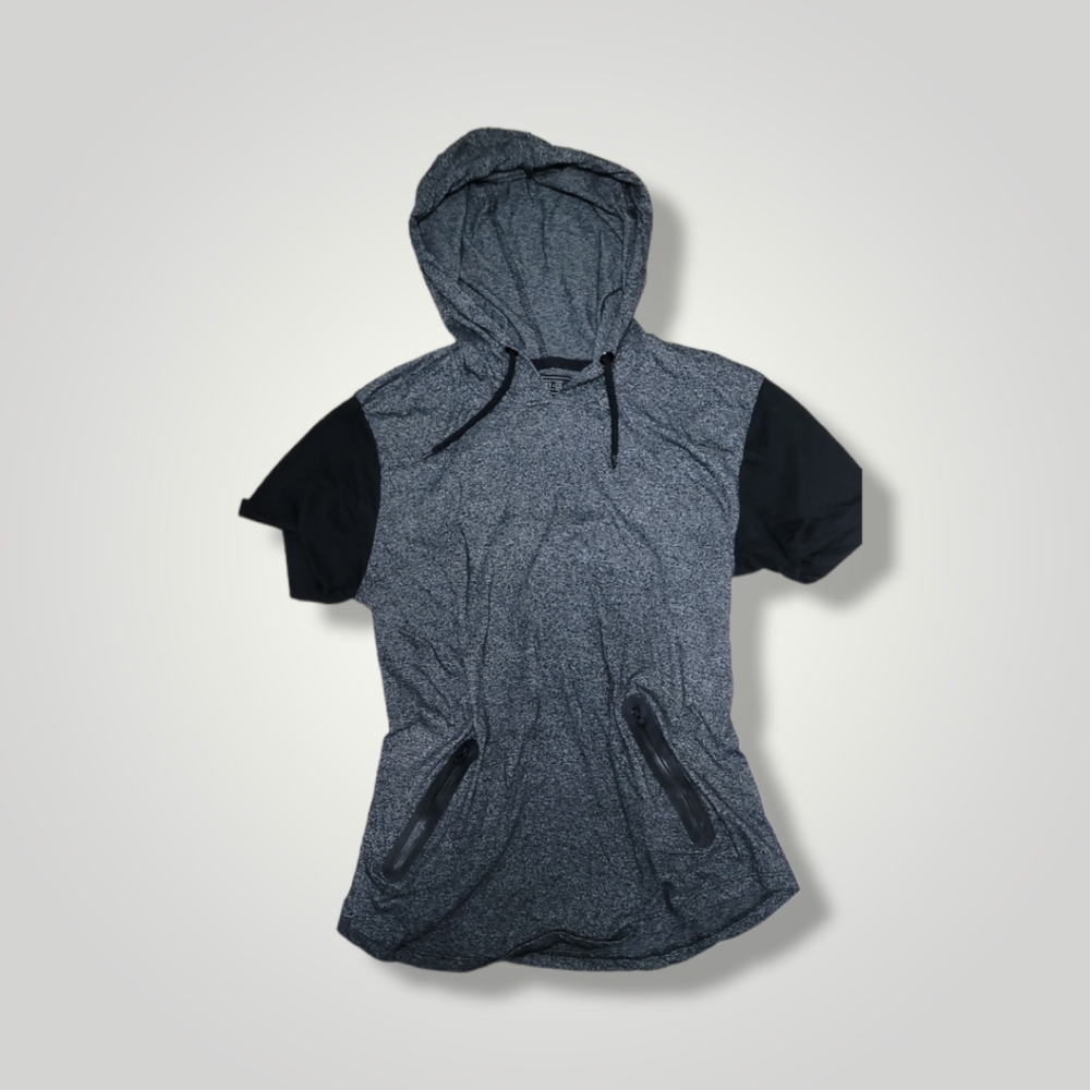 DIKOTOMY-CO. Hooded Gray T-Shirt